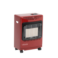 Lifestyle Red Mini Heatforce Indoor Gas Cabinet Heater